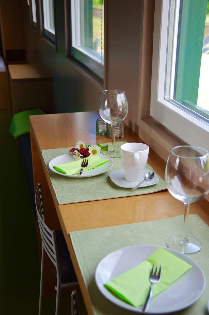 Villa Urlaubsbahnhof-Schlafwagen à Lauterbach  Extérieur photo