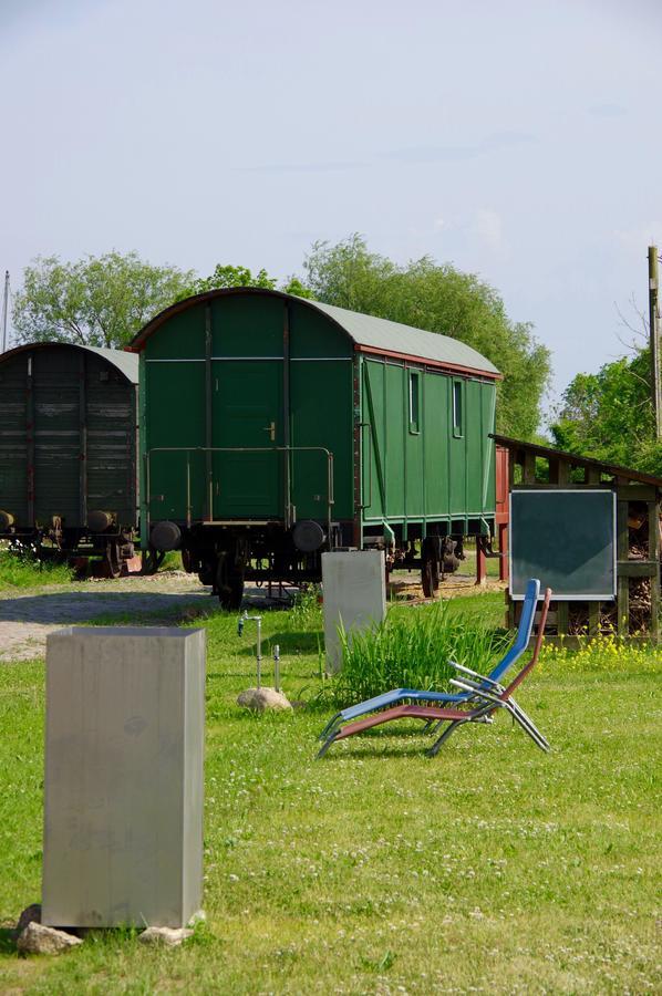 Villa Urlaubsbahnhof-Schlafwagen à Lauterbach  Extérieur photo