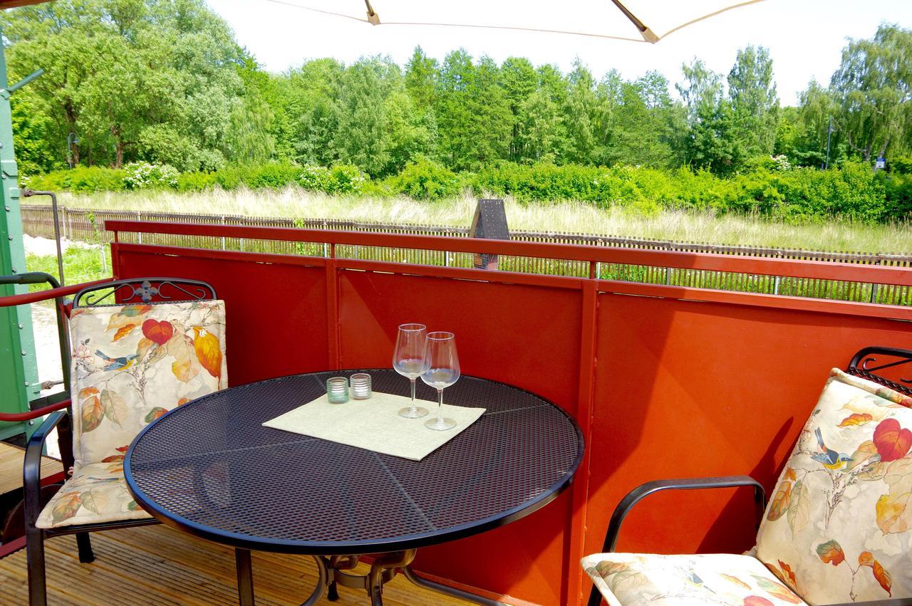 Villa Urlaubsbahnhof-Schlafwagen à Lauterbach  Extérieur photo