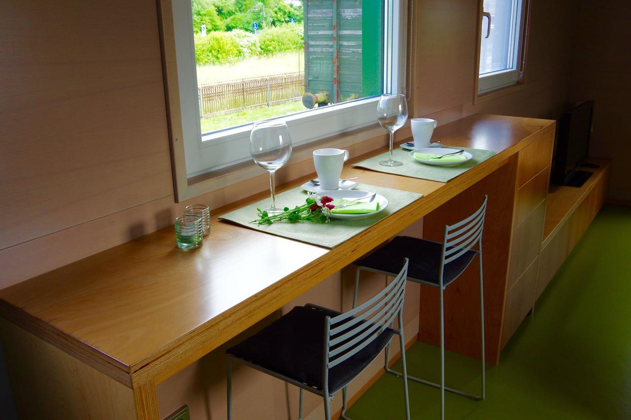 Villa Urlaubsbahnhof-Schlafwagen à Lauterbach  Extérieur photo